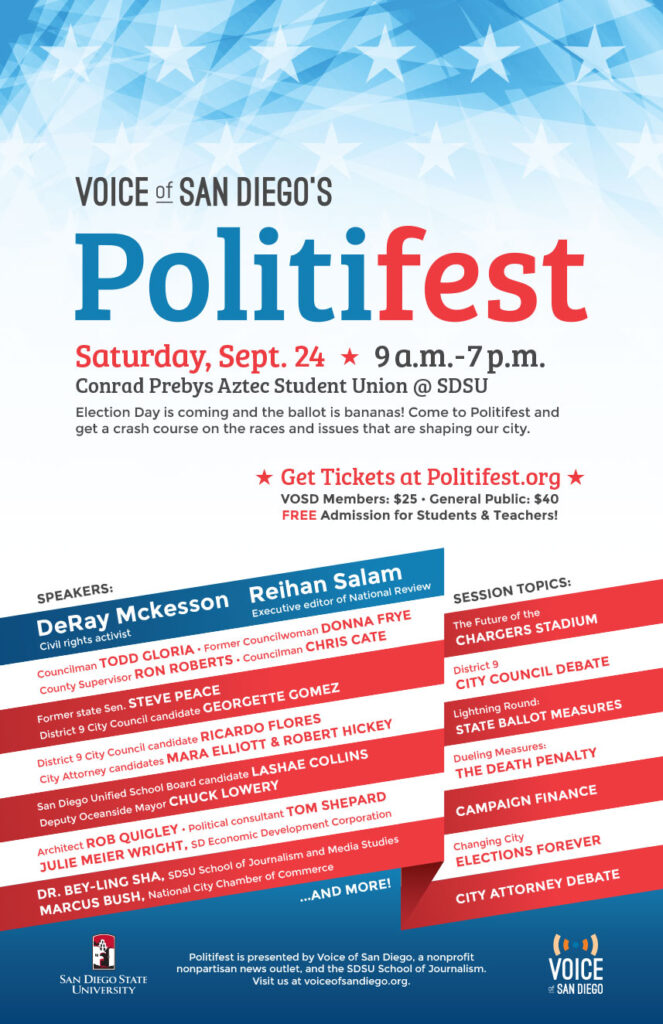 Politifest poster by Ashley Lewis