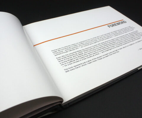 Photo book design by Ashley Lewis
